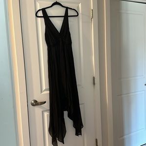 Gypsy05 black silk dress